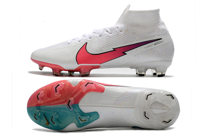 Superfly 7 Elite FG White Crimson
