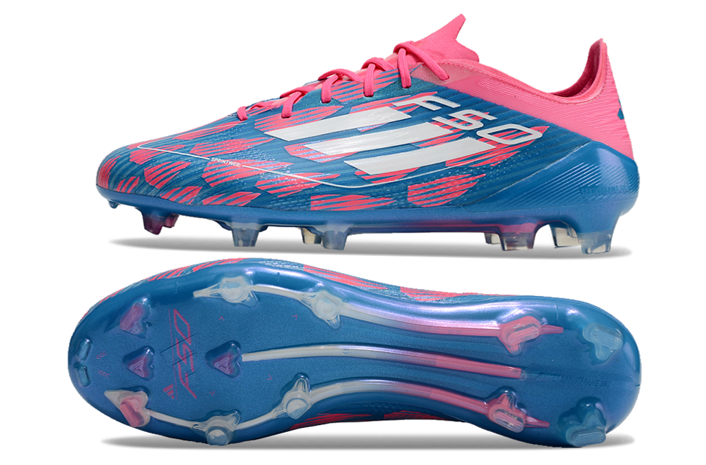 F50 Elite FG Laced Blue & Pink