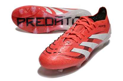 Predator Elite FG Laces Red