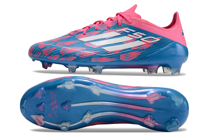 F50 Elite FG Laced Blue & Pink