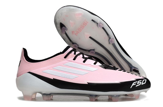 F50 Elite FG Laced Pink/Black Messi