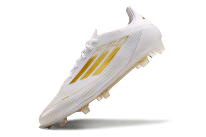 F50 Elite FG Laced White & Gold