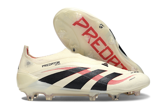 Predator Elite LL FG Beige/Red