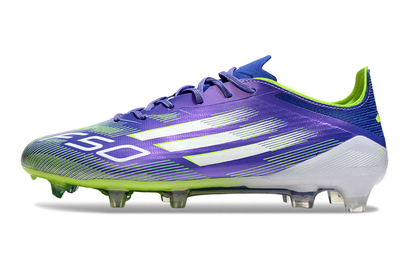 F50 Elite FG Laced Purple/Green