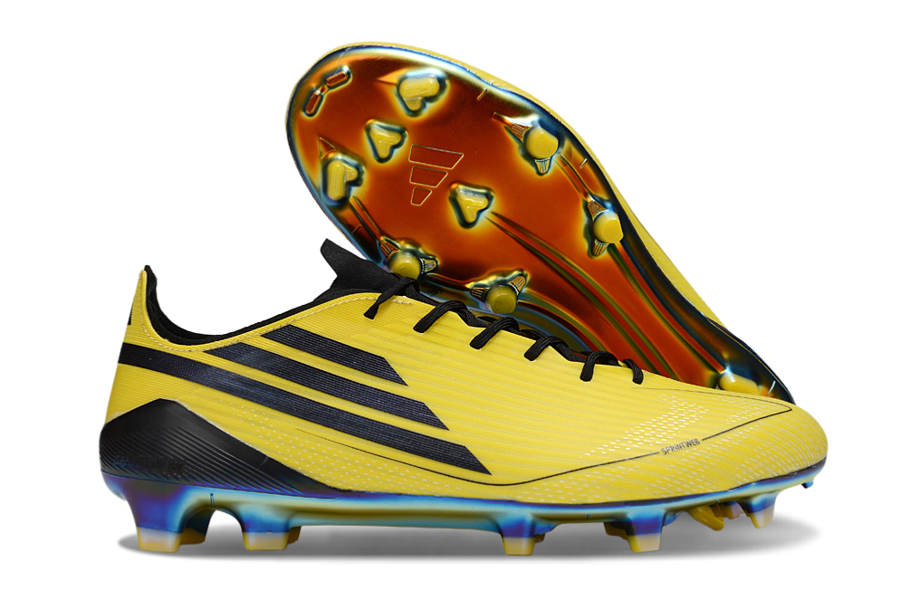 F50 Elite FG Laced Yellow/Black